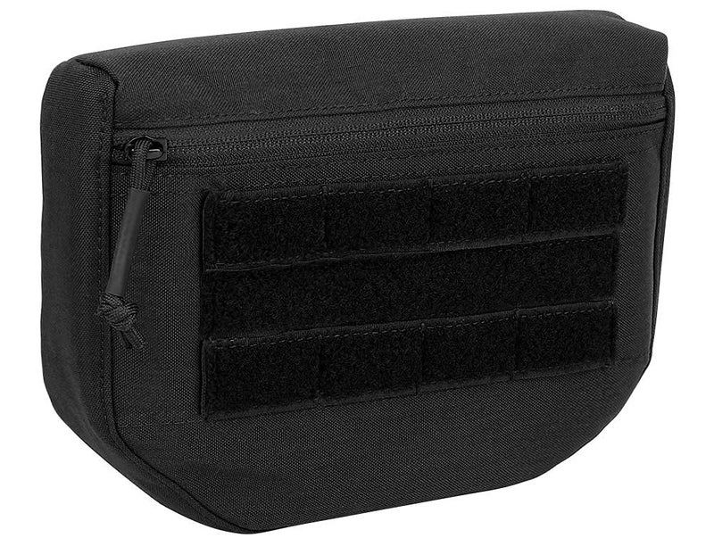 KRYDEX Tactical Dump Drop Pouch with Hook and Loop for JPC CPC AVS Vest Utility Tool Bag Airsoft Paintball (Upgrade Pouch -BK) - Image 2